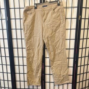 Bandolino Women's Tan Straight Leg Jeans